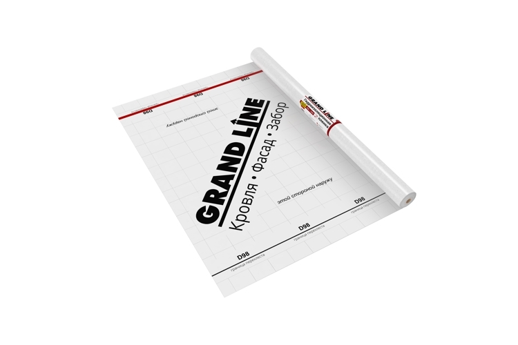 Материал гидроизоляционный Grand Line D98+TAPE (75м2) — Grandline