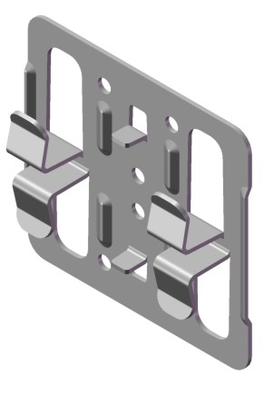 Пластина кляммерная AR П70х10х1,2(р) ОЦ — Grandline