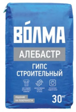 Алебастр Волма гипс строительный 30 кг — Сухие строительные смеси
