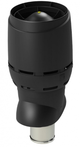 Вентиляционный выход FLOW XL-200/ИЗ/700 черный — Grandline