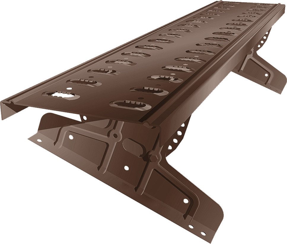 Мостик переходной под фальц 1,25 RAL 8025 — Grandline