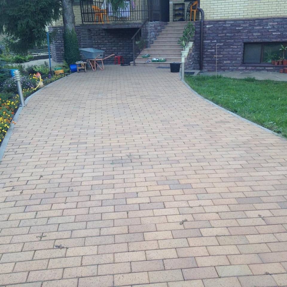 Клинкерная брусчатка Feldhaus Klinker areno trigo P203KDF* 200x100x52 — Клинкерная
