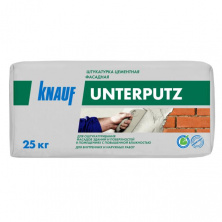 Штукатурка цементная Knauf Унтерпутц 25 кг — 30 кг