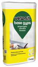 Штукатурка гипсовая Vetonit BaseGyps 30 кг — Гипсовая