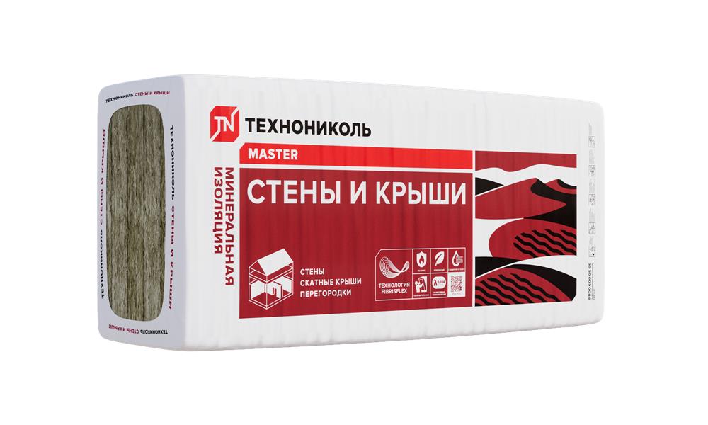 Утеплитель 34 PN Стены и крыши, 1000x610x50, мультипак (11 пачек) — Технониколь