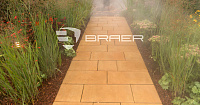 Тротуарная плитка BRAER Триада, Color Mix Сахара (450х300х60) — Braer