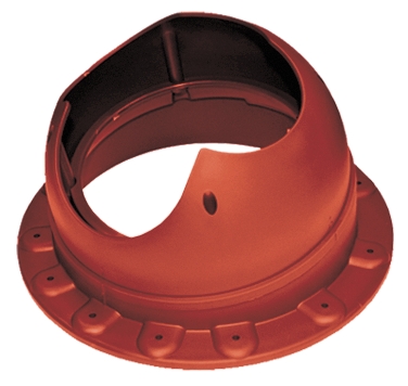 Проходной элемент Krovent Base-VT Seam 110 красный — Grandline