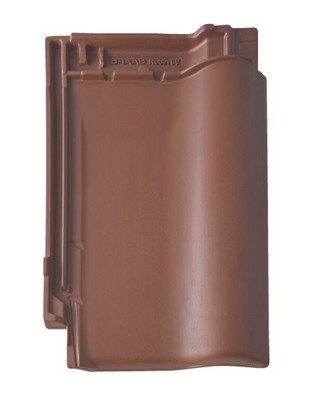 Рядовая черепица Braas Рубин 9V медный — Grandline
