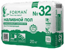 Наливной пол самовыравнивающийся быстротвердеющий Forman 20 кг — Наливной пол