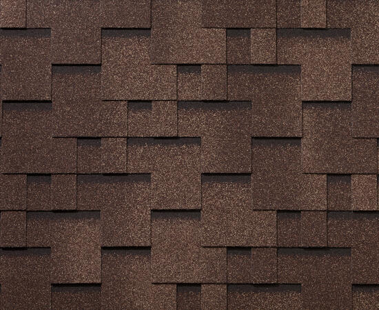Roofshield Черепица Премиум Модерн (3м2) Лесной орех — Grandline