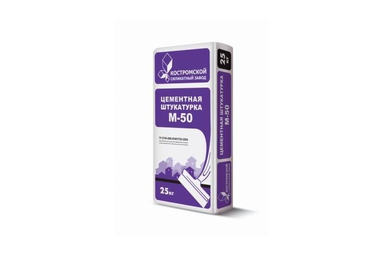 Цементная штукатурка М-50 — Grandline