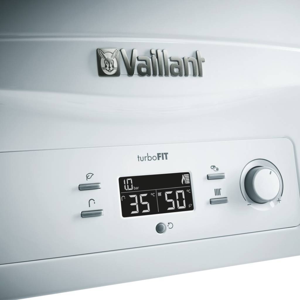 Газовый котел Vaillant VUW 242/5-2- turbo FIT, двухконтурный, 24 кВт — Газовые котлы