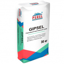 Клеевая смесь для газоблоков PEREL Gipsel 0330 белая, 30 кг — Perel