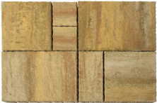 Тротуарная плитка BRAER "Патио" Саванна (210x210x60) — Braer