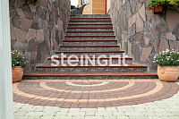 Брусчатка Steingot Серия "КЛАССИКА КРУГОВАЯ" Rosa Sardo, 60 мм (120х115х60 ) — Steingot