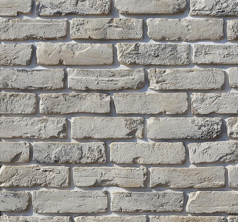 Рядовая плитка White Hills Рейн брик, тычок 349-11 с расшивкой 1,2 см — Grandline