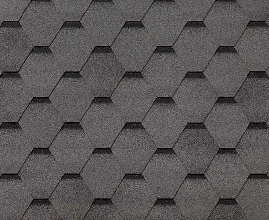 RoofShield черепица Фемили Эко Лайт Стандарт (3м2) Серый с оттенением — Grandline