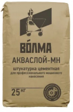Штукатурка цементная Волма Акваслой МН 25 кг — Штукатурки