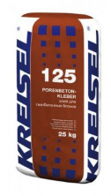 Клей для газобетона KREISEL 125 PORENBETONKLEBER, 25 кг — Клей для газобетона