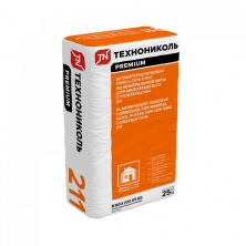 Штукатурно-клеевая смесь для плит из минеральной ваты ТЕХНОНИКОЛЬ 211 — Технониколь