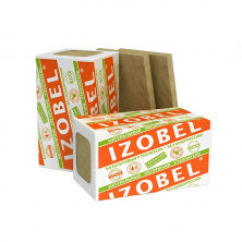 Утеплитель Izovol Izobel Л-25 1200*600*50мм 5.76м2 0.288м3 минвата (базальт) — Утеплитель