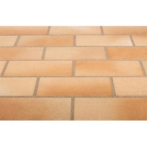 Клинкерная тротуарная плитка Stroher SPALTKLINKER 123 BEIGE-BUNT 9240x115x18) — Клинкерная