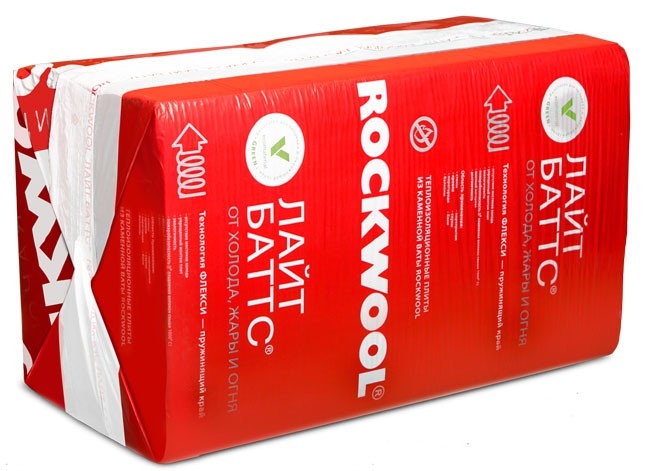 Утеплитель RockWool Лайт Баттс 1000х600х50 (10 шт/пач; 6м2; 0,3м3; 20 пач/пал) — Grandline