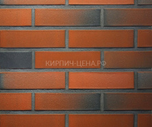 Кирпич керамический TERCA RED FLAME гладкий 0,7НФ — Кирпич