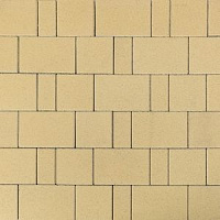 Тротуарная плитка BRAER Старый город "Ландхаус", Песочный, 60 мм (160x160х60) — Braer