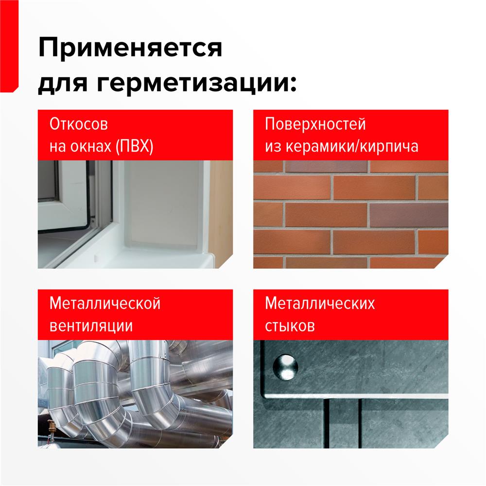 Герметик ТЕХНОНИКОЛЬ полиуретановый MASTER серый 310 мл, 1 шт. — Технониколь