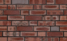 Клинкерный кирпич АВС Bern rot-blau-braun-bunt glatt, NF — 240х115х71