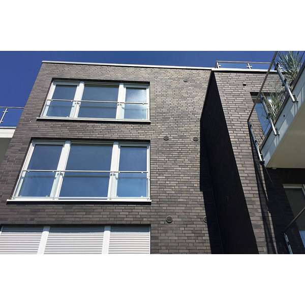 Кирпич клинкерный ROBEN BRISBANE, антрацитовый с оттенком NF — 240х115х71