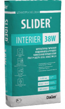 Штукатурка гипсовая Dauer Slider Interier 38W 30 кг — Гипсовая
