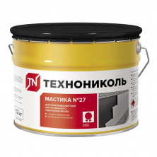 Мастика приклеивающая ТЕХНОНИКОЛЬ №27, ведро, 12 кг — Технониколь