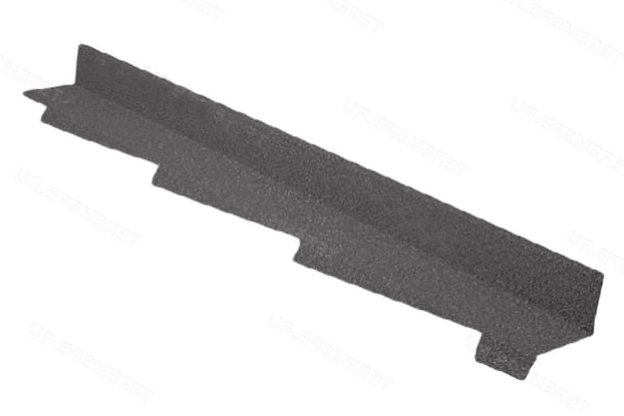 Планка примыкания правая AeroDek Quadro Графитовый — Grandline