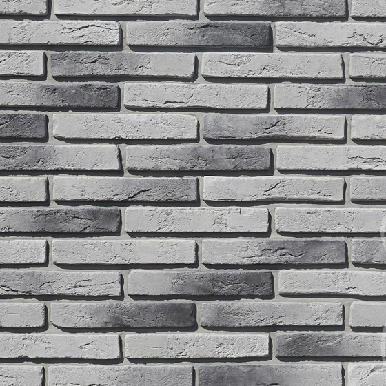 Рядовая плитка White Hills Остия брик 382-80 с расшивкой 1,2 см — Grandline