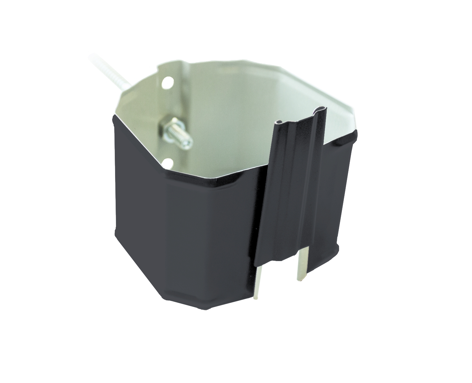 Кронштейн трубы на кирпич прямоугольный Vortex Matt RAL 7024 — Grandline