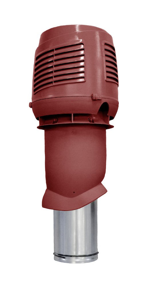 Приточный вентиляционный элемент 160/ER/500 Vilpe INTAKE красный — Grandline