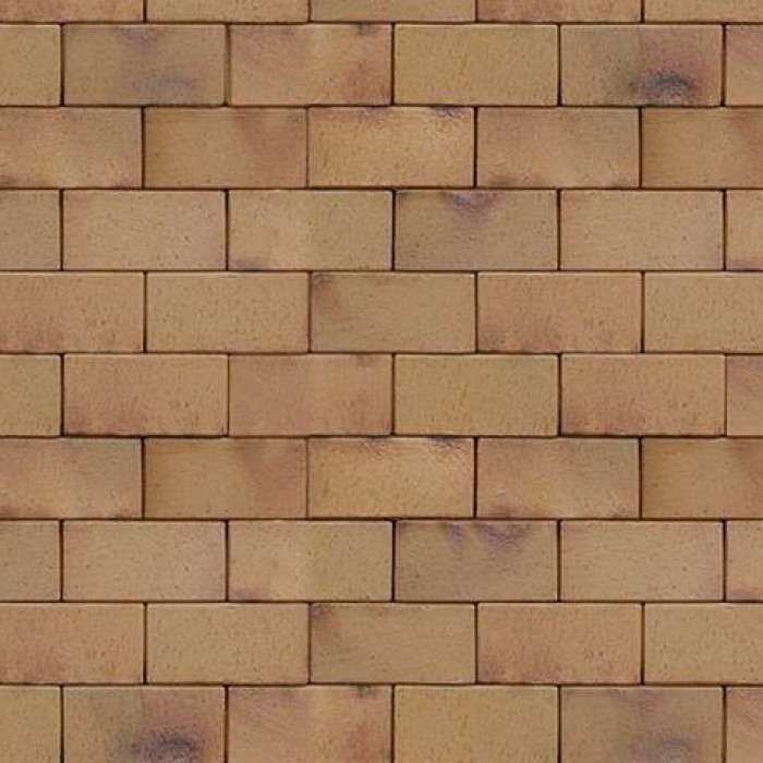 Тротуарный клинкер АВС Antik gelb kohlebrand 200х100х52 — Клинкерная