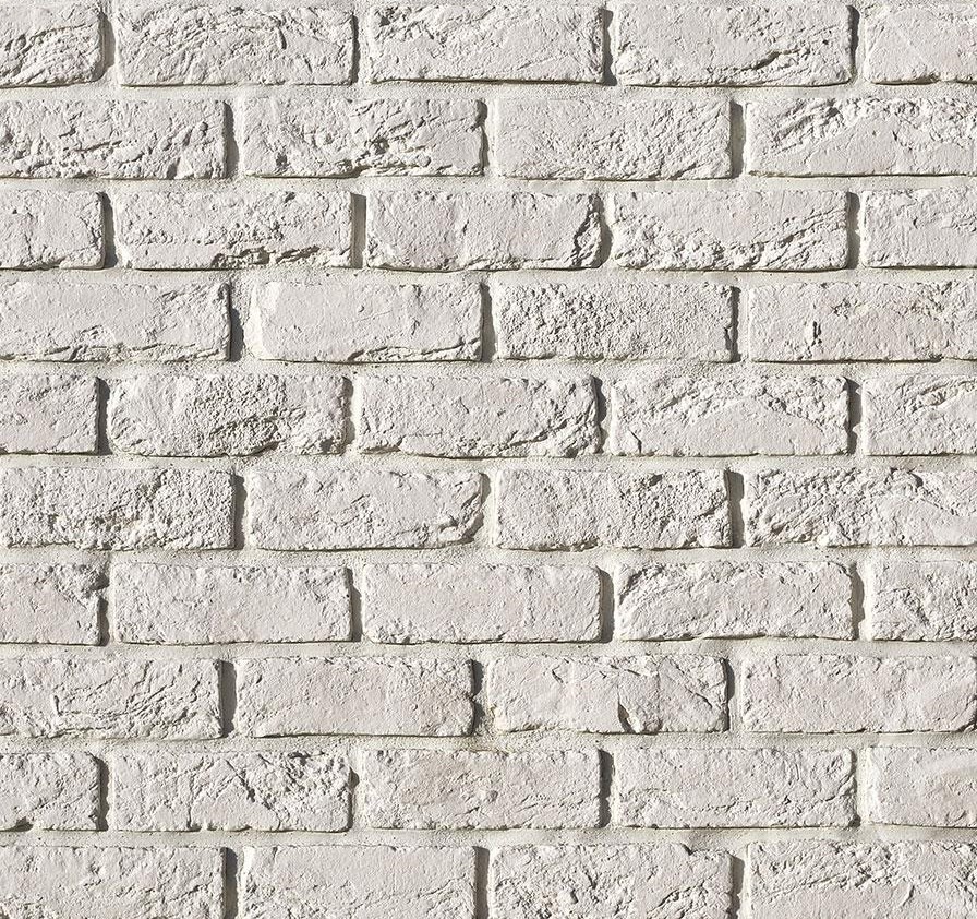 Рядовая плитка White Hills Бремен брик, тычок 305-01 с расшивкой 1,2 см — Grandline