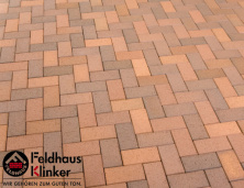 Тротуарный клинкер Feldhaus Klinker areno trigo P203KF 200x100x45 — Клинкерная