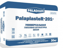 Штукатурка гипсовая PALADIUM PalaplasteR-201 универсальная 30 кг — Гипсовая