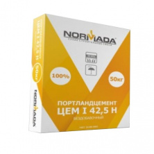 Цемент Normada портландцемент Д0 М500 50кг — Сухие строительные смеси