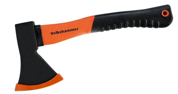Топор со стеклопластиковой рукояткой Volkshammer (1.0 кг) — Grandline