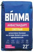 Шпатлевка Волна Аквастандарт светлый 22 кг — Шпатлевки