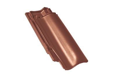 Половинчатая черепица Braas 13V каштан — Grandline