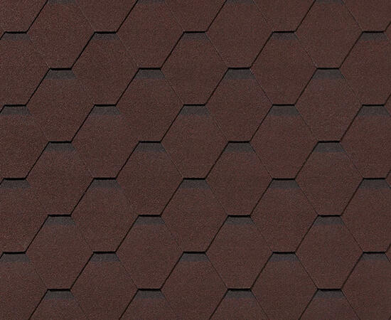 RoofShield черепица Премиум Стандарт (3м2) Коричневый с оттенением — Grandline