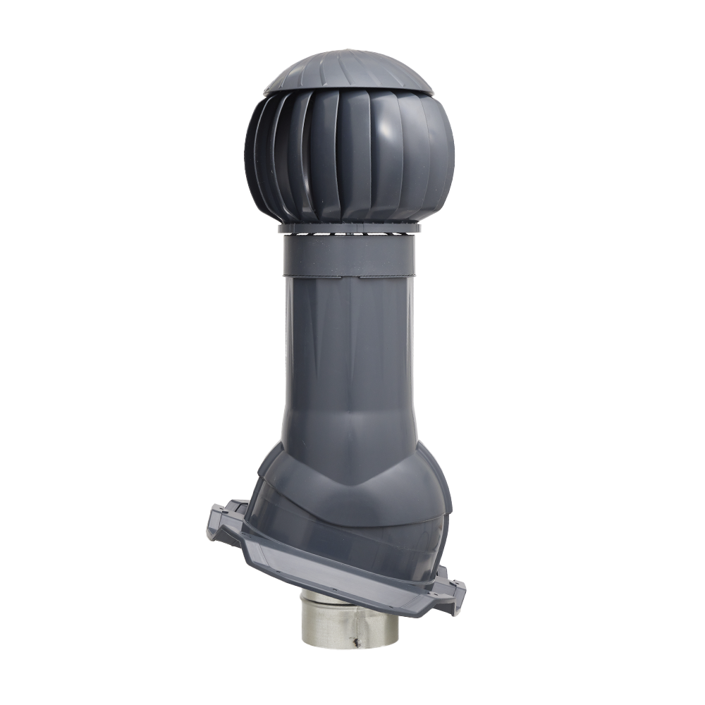 Комплект вентиляции Gervent для кровли ПН-21 160/125 RAL 7024 — Grandline