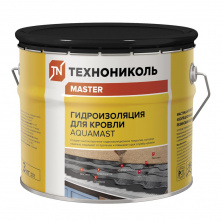 Мастика битумно-резиновая AquaMast, коробка (4 ведра по 3 кг) — Технониколь