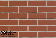 Клинкерный кирпич Feldhaus Klinker K400RF carmesi liso — Кирпич